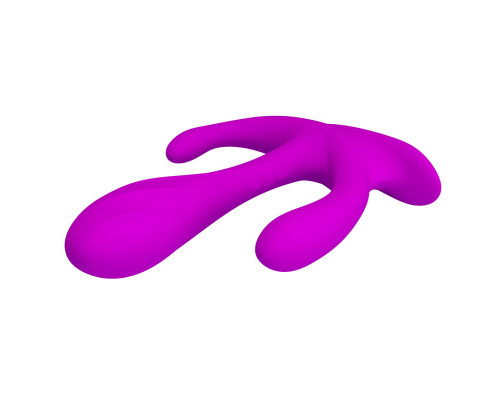 Силиконовый тройной стимулятор Edgar