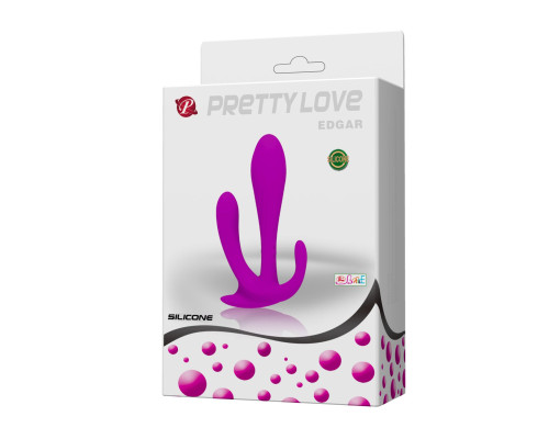 Силиконовый тройной стимулятор Edgar