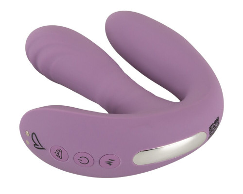 Фиолетовый тройной вибратор MIREVA RC Triple Hands-Free Vibrator
