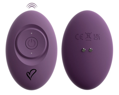 Фиолетовый тройной вибратор MIREVA RC Triple Hands-Free Vibrator