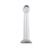 Прозрачный фаллоимитатор Jelly Dildo S - 15,5 см.