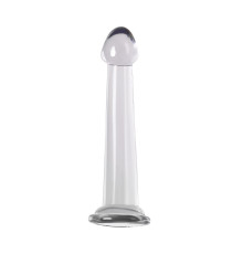 Прозрачный фаллоимитатор Jelly Dildo S - 15,5 см.