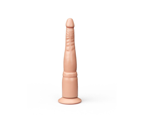 Анальный фаллоимитатор на присоске - 21,5 см.