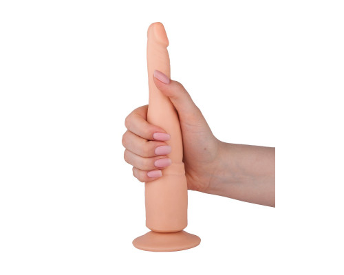 Анальный фаллоимитатор на присоске - 21,5 см.