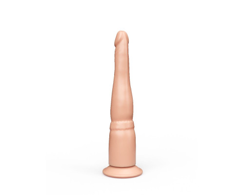 Анальный фаллоимитатор на присоске - 21,5 см.