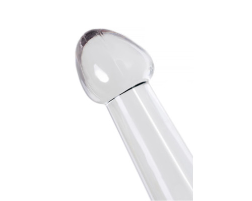 Прозрачный фаллоимитатор Jelly Dildo S - 15,5 см.