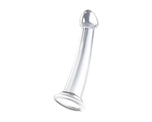 Прозрачный фаллоимитатор Jelly Dildo S - 15,5 см.