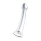 Прозрачный фаллоимитатор Jelly Dildo S - 15,5 см.