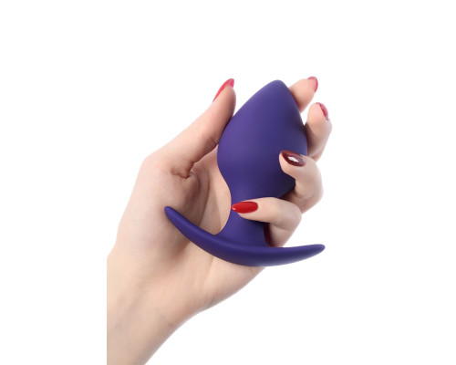 Фиолетовая анальная втулка Glob - 8 см.