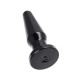 Черная анальная втулка Gemini β - 12,3 см.