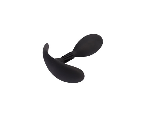 Черная анальная втулка Anal Play Plug S - 8,6 см.