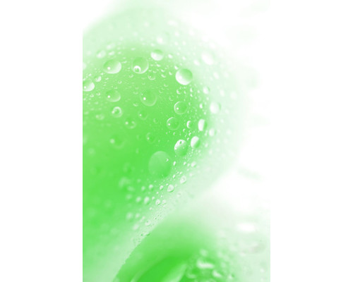 Зеленая, светящаяся в темноте анальная втулка Victor Glow - 10 см.