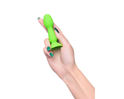 Зеленая анальная втулка Terg - 10 см.