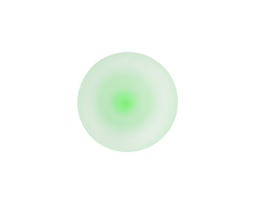 Зеленая, светящаяся в темноте анальная втулка Victor Glow - 10 см.