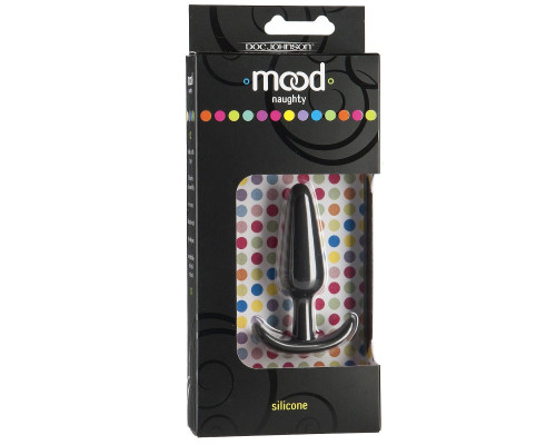 Анальная пробка для ношения Mood Naughty 3  Silicone - 7,6 см.