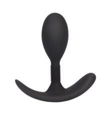 Черная анальная втулка Anal Play Plug S - 8,6 см.