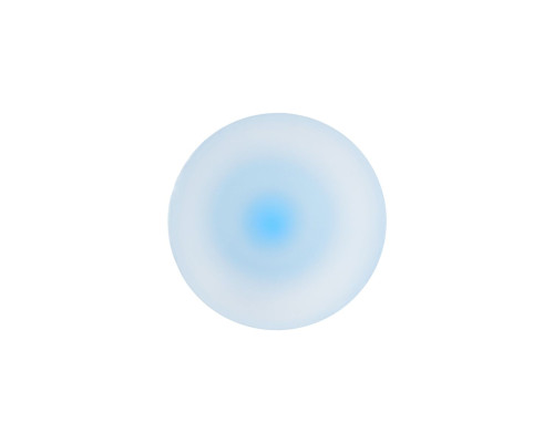 Голубая, светящаяся в темноте анальная втулка Kyle Glow - 10 см.