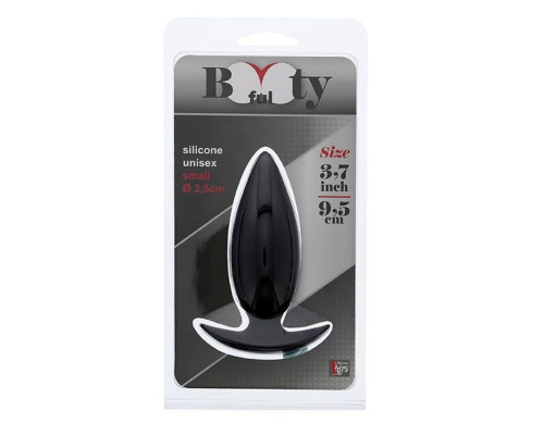 Малая анальная пробка BOOTYFUL ANAL PLUG SMALL - 9,5 см.