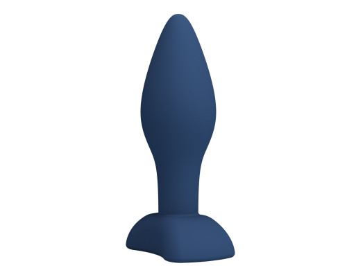 Синяя анальная пробка Bulb Plug - 10,5 см.
