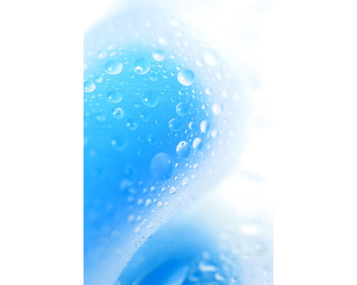 Голубая, светящаяся в темноте анальная втулка Kyle Glow - 10 см.