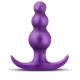 Фиолетовая анальная пробка The Supernova Plug - 7,6 см.
