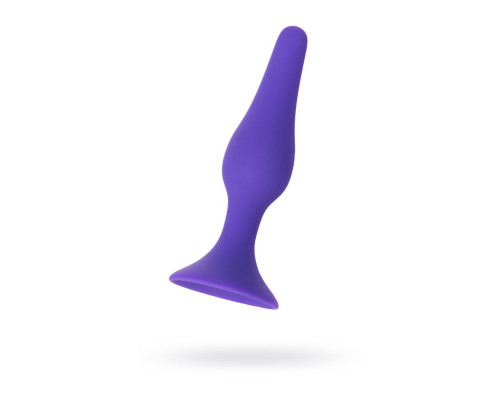 Фиолетовая анальная втулка Toyfa A-toys - 12,5 см.