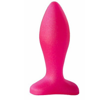 Розовая анальная пробка - 9 см.