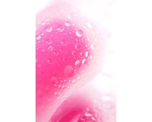 Розовая, светящаяся в темноте анальная втулка Cain Glow - 10 см.