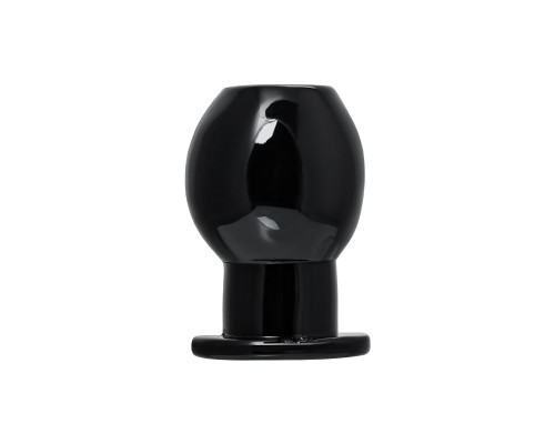 Черная анальная втулка Basic S - 6 см.