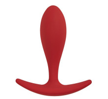 Бордовая анальная пробка Lito S - 7,3 см.