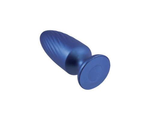 Синяя анальная пробка G Stuck Silicone Anal Plug - 13,5 см.