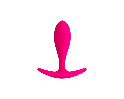 Розовая анальная втулка Hub - 7,2 см.