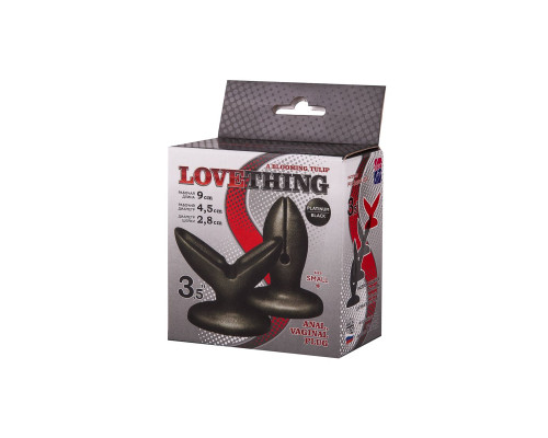 Анально-вагинальный плаг A blooming tulip S+