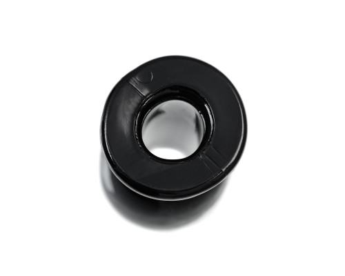 Черная анальная втулка Basic S - 6 см.