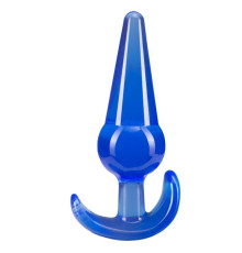 Синяя анальная пробка в форме якоря Large Anal Plug - 12,2 см.