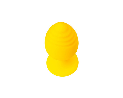 Желтая анальная втулка Riffle - 7,5 см.