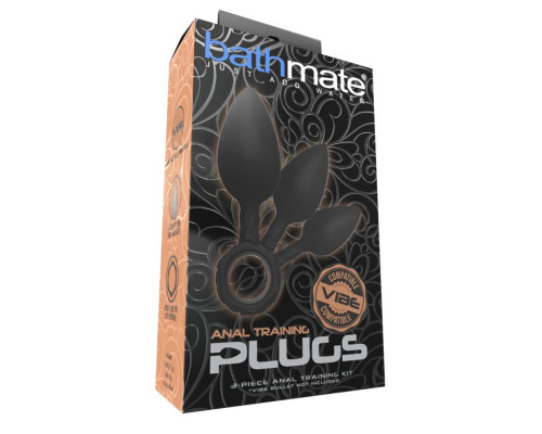 Набор анальных плагов Bathmate Anal Training Plugs