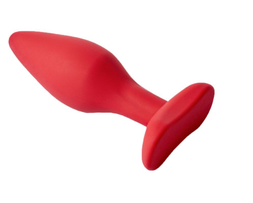 Бордовая анальная пробка Matter L - 12 см.