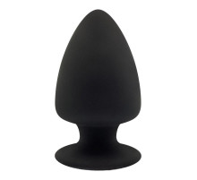 Черная анальная втулка SILEXD Plug Model 1 L - 13 см.