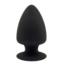 Черная анальная втулка SILEXD Plug Model 1 L - 13 см.