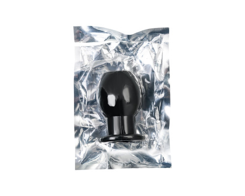 Черная анальная втулка Basic S - 6 см.