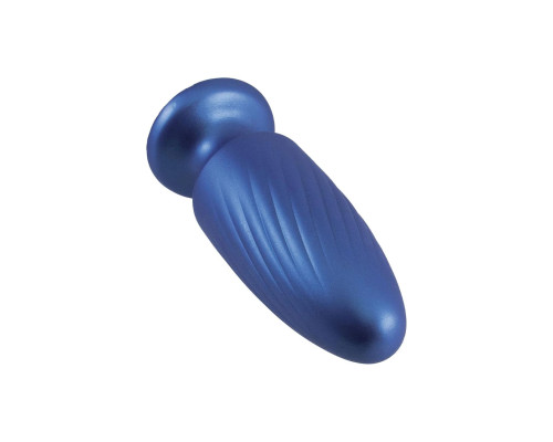 Синяя анальная пробка G Stuck Silicone Anal Plug - 13,5 см.
