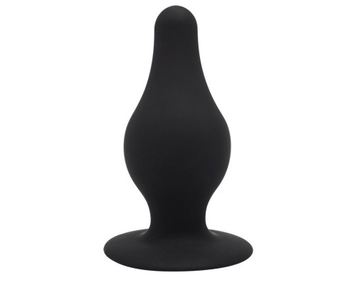 Черная малая анальная пробка SileXD - 7,2 см.