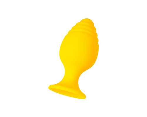 Желтая анальная втулка Riffle - 7,5 см.