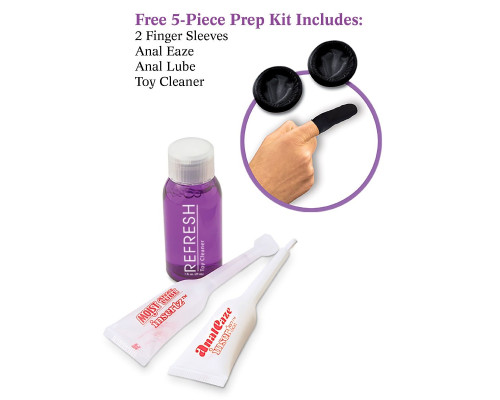 Анальная цепочка из 4 шариков Deluxe Vibro Balls