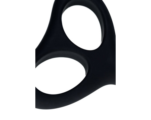 Черная анальная цепочка Aquilae - 18 см.