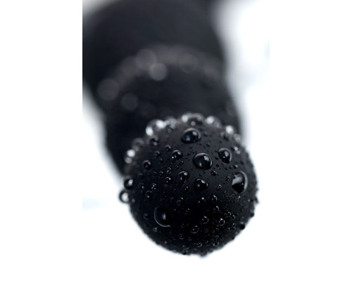 Черная анальная цепочка Aquilae - 18 см.