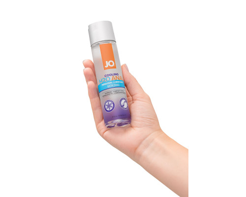 Анальный охлаждающий и обезболивающий лубрикант на водной основе JO Anal H2O COOLING - 120 мл.