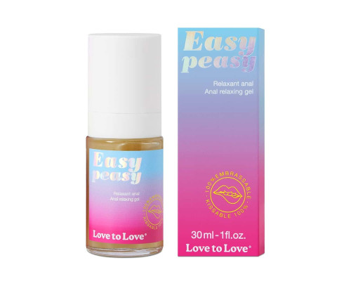 Анальный расслабляющий гель Easy Peasy - 30 мл.