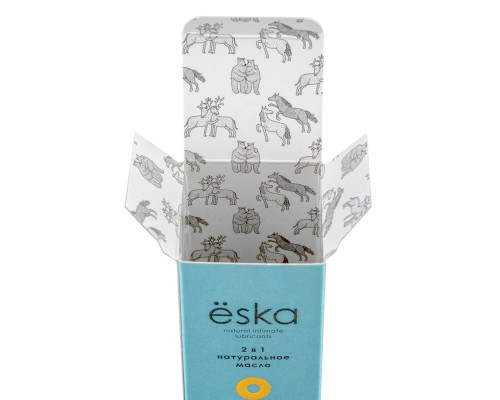 Массажное масло и лубрикант на масляной основе Ёska - 75 мл.